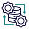 Icon of Fragmented Data Across Systems